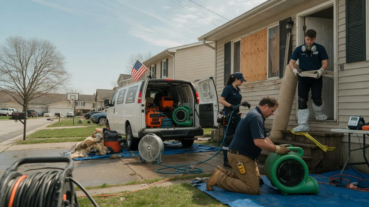 Water Damage Restoration in West Kingston, RI near me